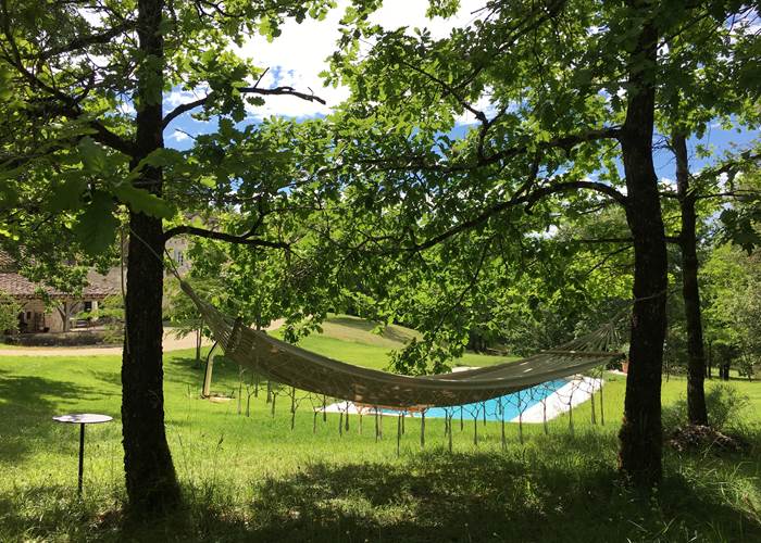Chambre d'hôtes avec piscine et hamac, Quercy