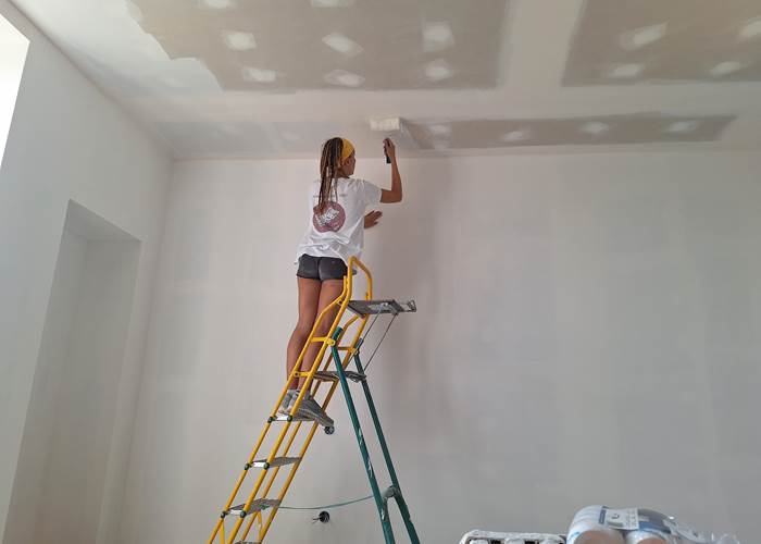 peinture gite de charme le quatre feuilles