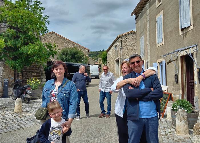 À la découverte de Minerve avec nos amis 😍