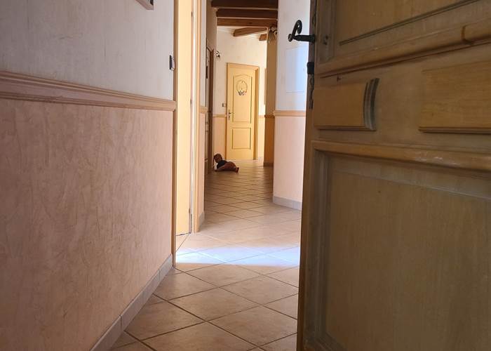 Couloir chambres