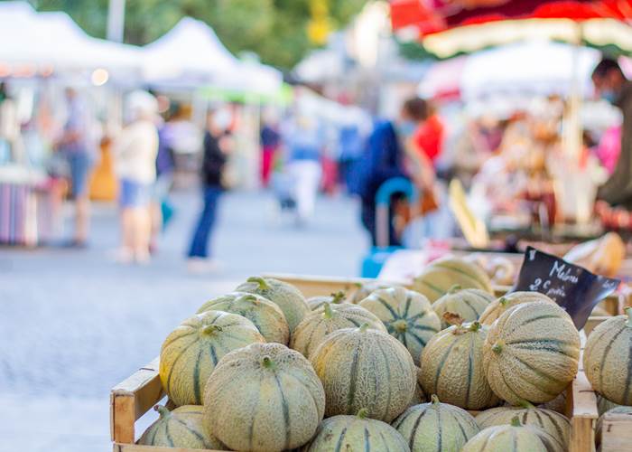 Marché de Cahors (photo Cyril Novello)