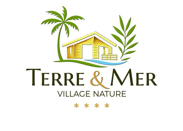Logo Terre & Mer - village nature **** - version couleur fond clair-news