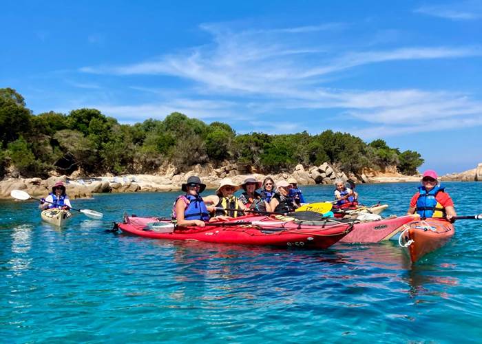 Abbartello kayak paddle Corse