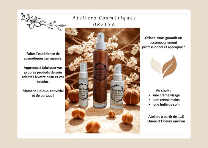 Les ateliers cosmétique