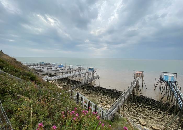 Les carrelets à Talmont