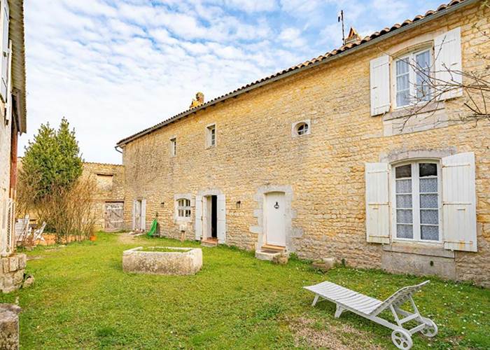 Vue Maison Garesché côté jardin