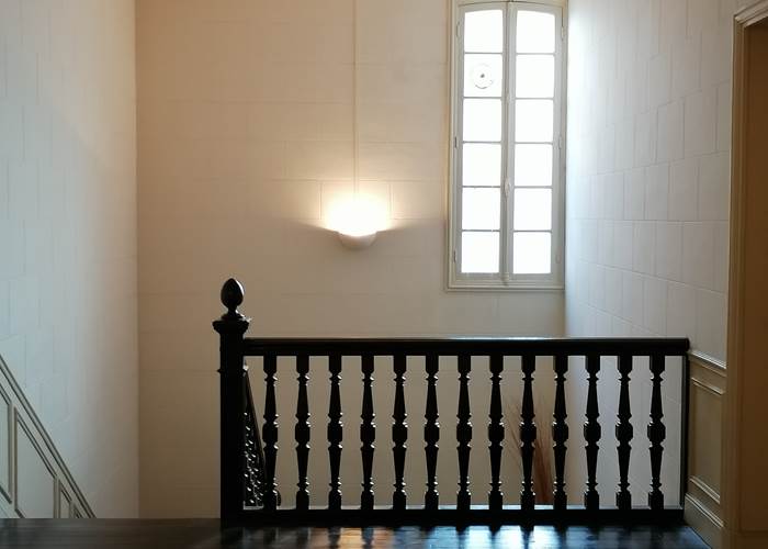 En descendant prendre le petit-déjeuner