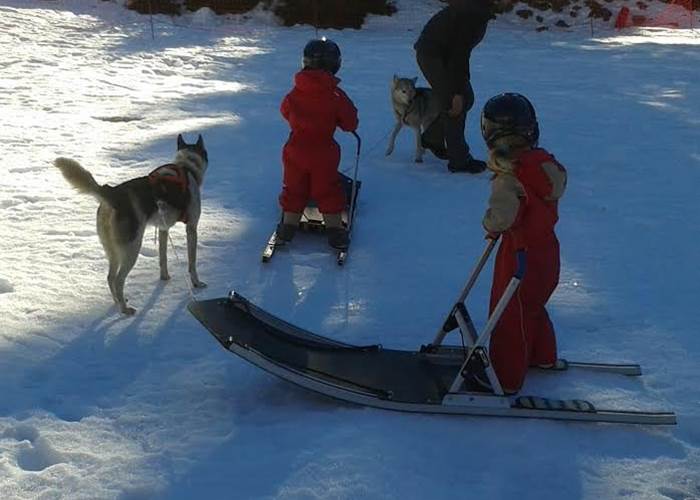 Bareges Chiens de traineau enfants ©OT GTPM