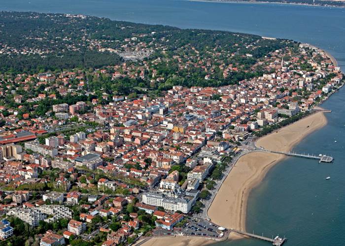 Arcachon-ville -Lanton au coeur du Bassin