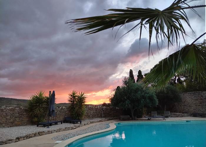 Le soir, profitez de superbes coucher de soleil