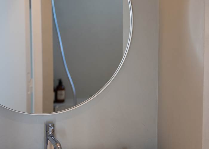 lavabo chambre bleue