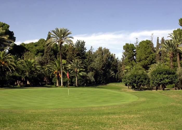 Golf Royal Marrakech - Green du n°18 Par 3