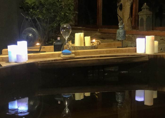 bain Ofuro en cèdre rouge