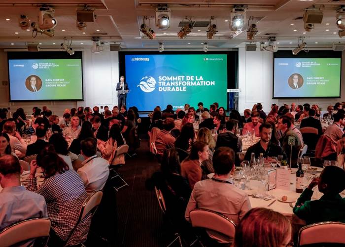 Repas des participants au salon