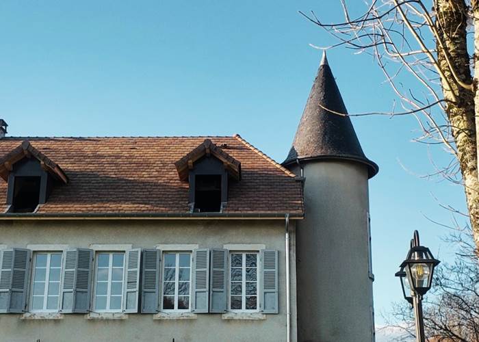 Nouveau toit au Manoir du Colombier
