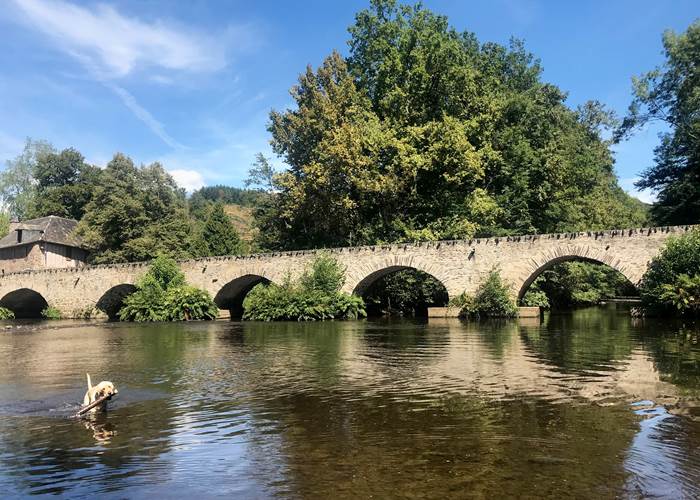 Le Saillant d'Allassac, superbe lieu pour aller pique-niquer, se balader et faire trempette