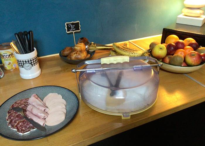 Petit déjeuner hôtel Bellevue Bagnoles Normandie