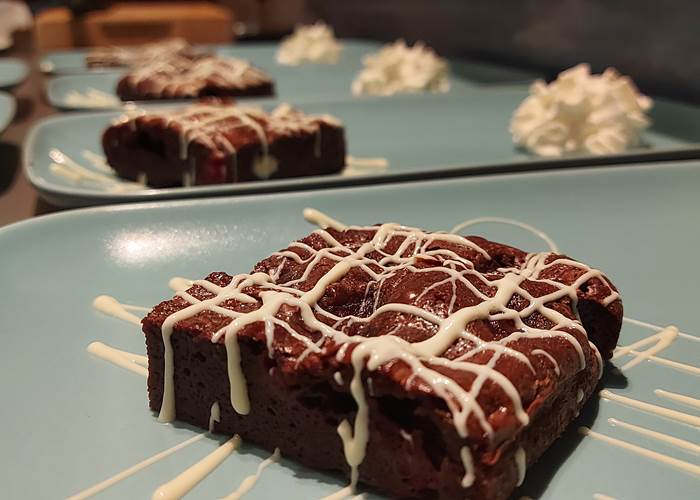 Notre fameux brownie au chocolat