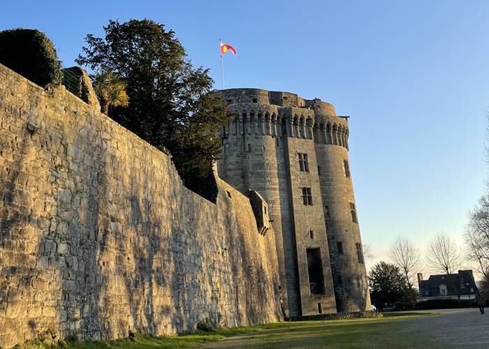 Dinan : le château XIVème siècle