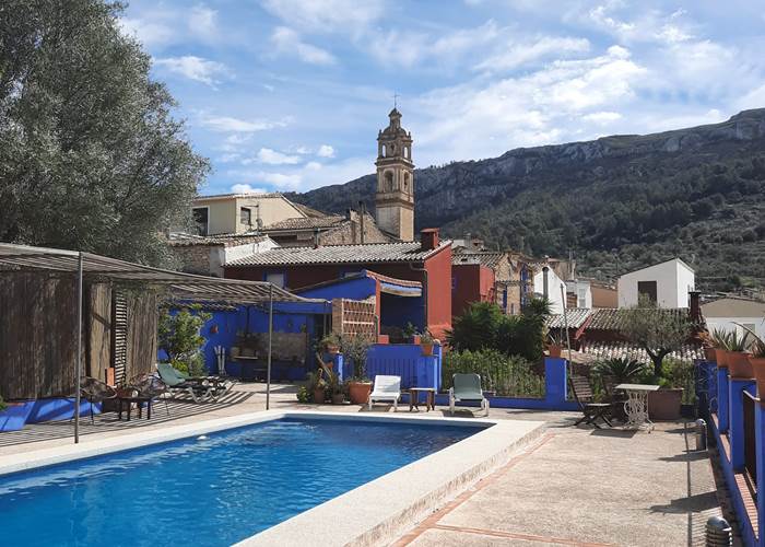 Vista desde la piscina