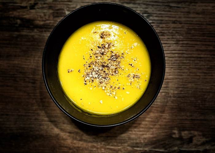 Soupe potiron noisette