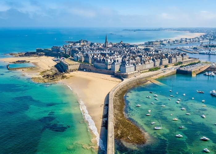 La ville de SAINT-MALO intramuros