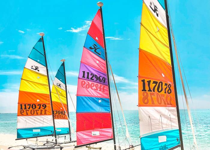 Cours de voile avec l'UCPA au Letty Mer Blanche Bénodet