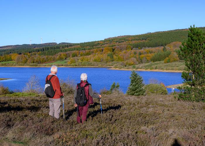Randonnée autour du lac de Vesole