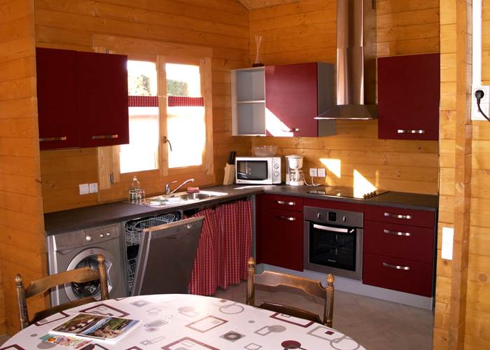 Cuisine dans les Gîtes Bon Air