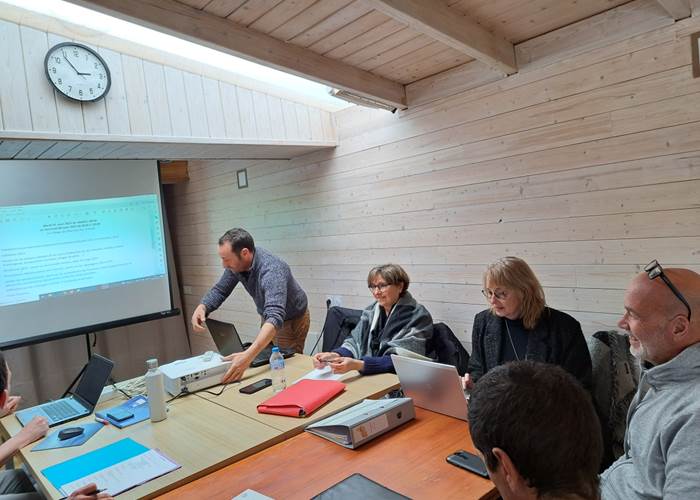 Séance de travail du conseil d'administration