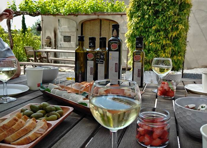 Dégustation d'huile d'olives du Mas D'Antonin