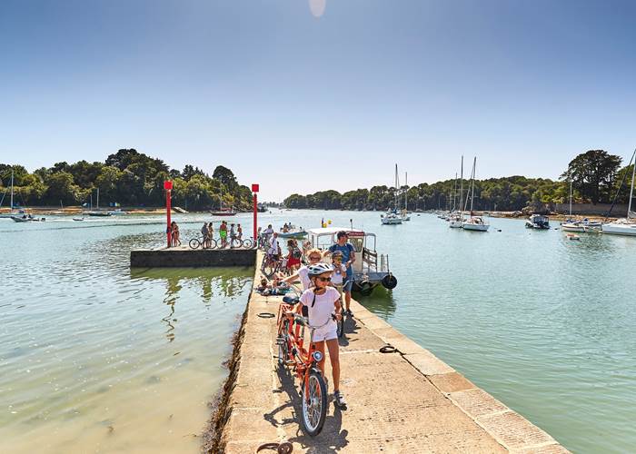 Domaine de Kerizel-Bretagne sud-Maison d'hôtes-passeur vélo-© A.Lamoureux – Golfe du Morbihan Vannes tourisme