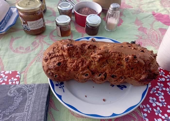 Cake aux raisins