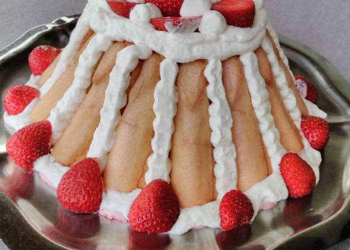 Charlotte aux fraises