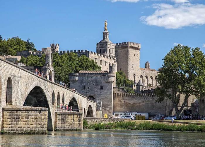 Avignon, Palais des papes, Palace of the popes, Papstpalace
