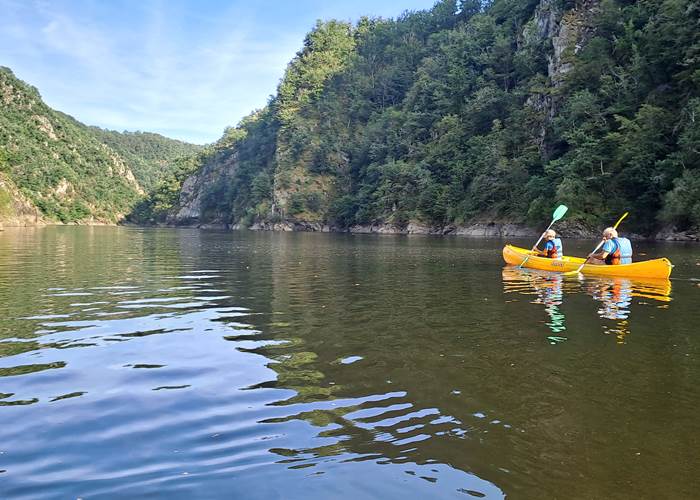 Canoé sur la Dordogne