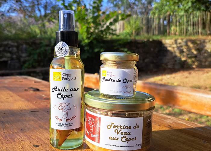 Cèpes du Périgord Ferme de Cap Blanc Boutique INYAQAB