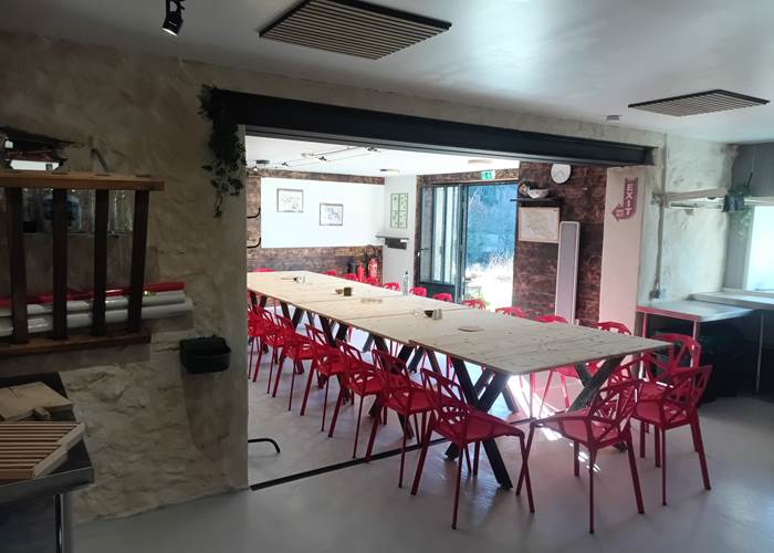 Les gîtes de Moussan - salle commune-news