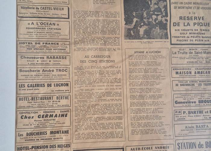 article trouvé dans un mur