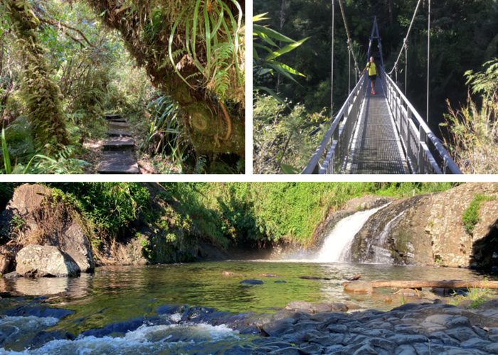 Délices, Belouve et passerelle