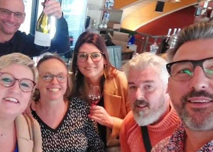 Retrouvailles avec nos clients lors des Caves Ouvertes de la Maison des vins Fins