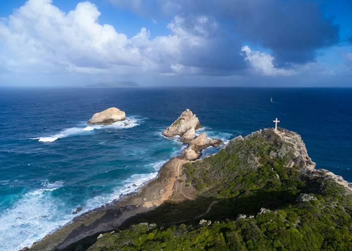la pointe des châteaux - Guadeloupe