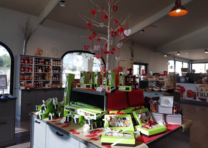 Calissons de Provence à la maison des fruits confits d'Apt