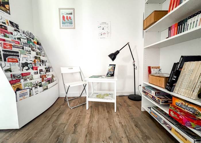 Le Répit de l'Oust - Coin lecture et jeux