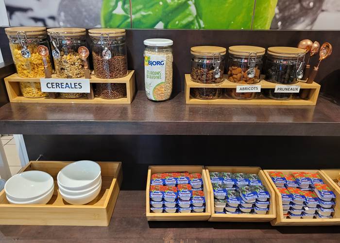 Buffet du petit déjeuner