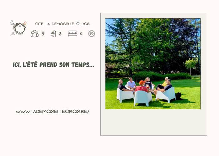 Vacances à la demoiselle ô bois