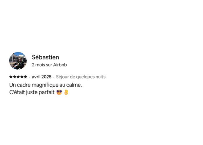Avis airbnb acril 2025_Le Four a Pain du Domaine des Cyclamens