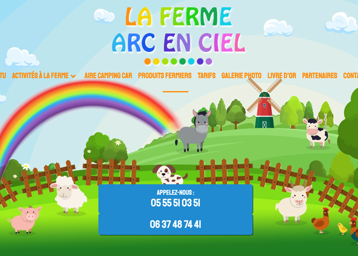 Ferme Arc en Ciel-page