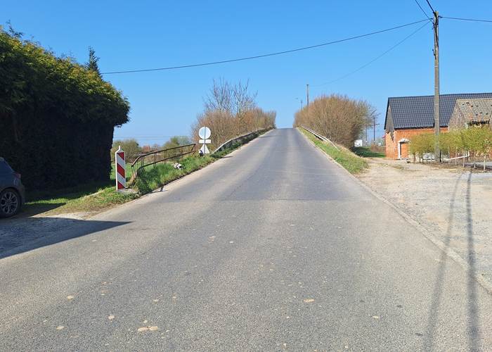 Photo du pont au bas du gîte