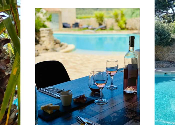 Un petit coin de paradis au cœur des vignes